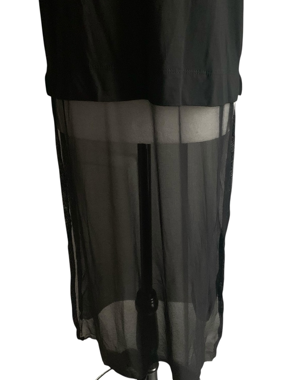 C’est Moi Viscose T-Top w Sheer Panels and Slits Whimsy Fairy Made in Italy S/M - Picture 7 of 12